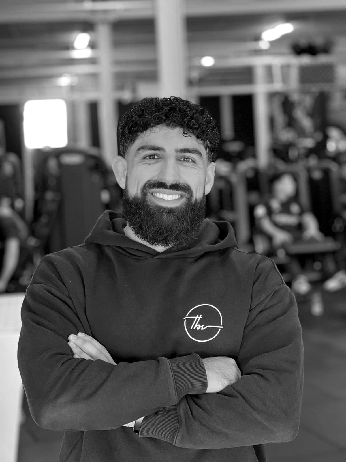 Portret van Shad Hussein in de sportschool
